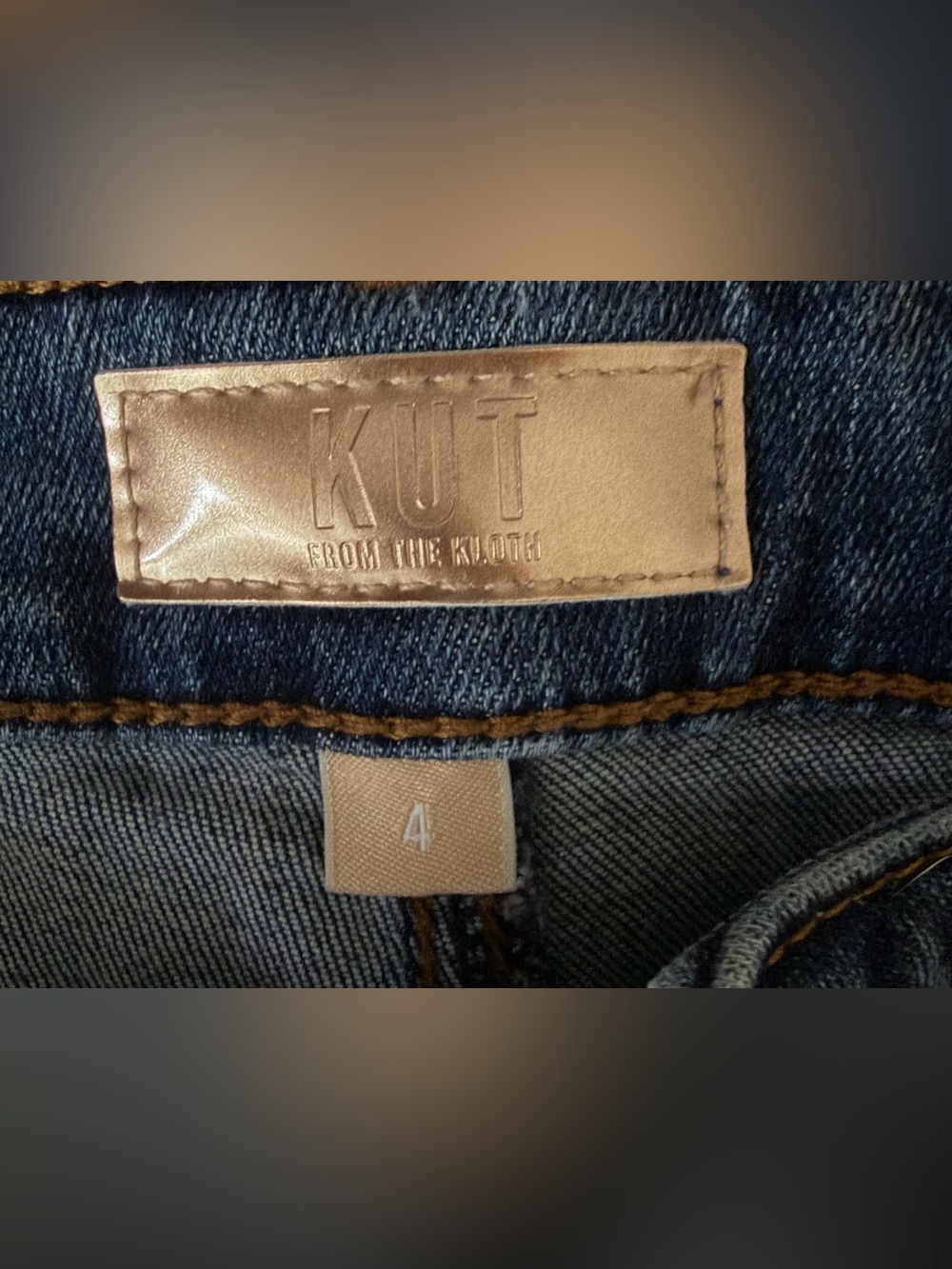 KUT From The Kloth Kelsey High Rise Ankle Flare Jeans Size 4 - Picture 4 of 7
